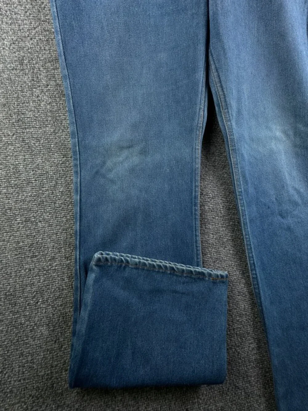 VTG Levi’s 40517 0913 Orange Tab Denim Jeans Blue USA Made Cotton ACTL 35x34